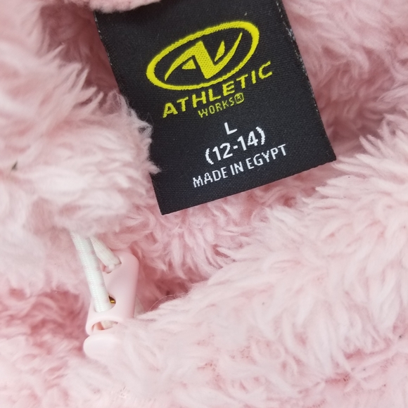 Athletic Works Women's Faux Sherpa Pullover Hoodie L - Picture 3 of 3